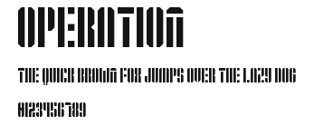 Operation Preview