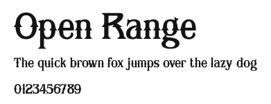 Open Range Preview