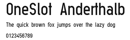OneSlot Anderthalb Preview