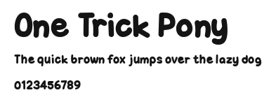 One Trick Pony Preview