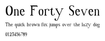 One Forty Seven Preview
