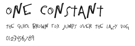 One Constant Preview