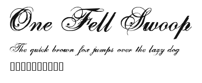 One Fell Swoop Preview