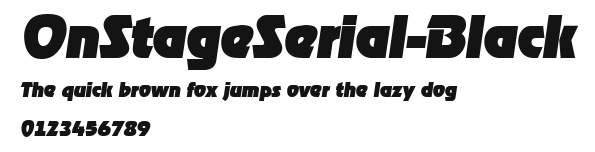 OnStageSerial-Black Preview