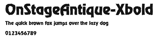 OnStageAntique-Xbold Preview