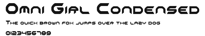 Omni Girl Condensed Preview