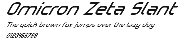 Omicron Zeta Slant Preview