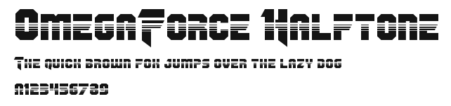 OmegaForce Halftone Preview