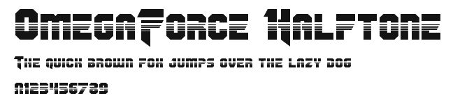 OmegaForce Halftone Preview
