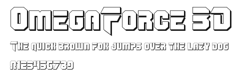 OmegaForce 3D Preview