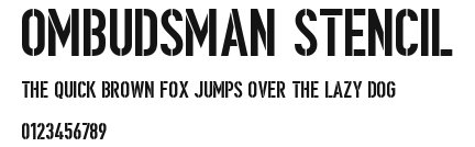 Ombudsman Stencil Preview