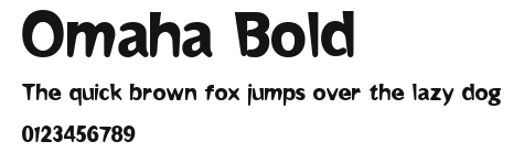 Omaha Bold Preview