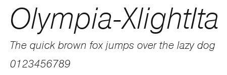 Olympia-XlightIta Preview