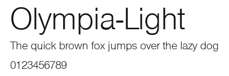 Olympia-Light Preview