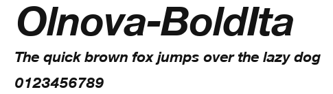 Olnova-BoldIta Preview