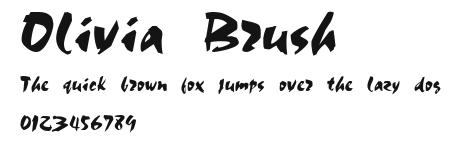 Olivia Brush Preview