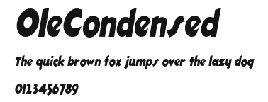 OleCondensed Preview