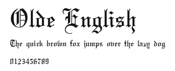 Olde English Preview