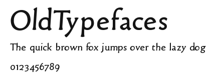 OldTypefaces Preview