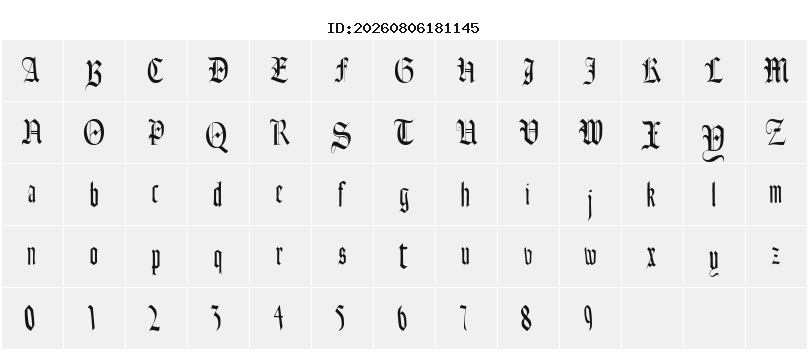 Character Map