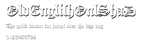 OldEnglishOnlShaD Preview