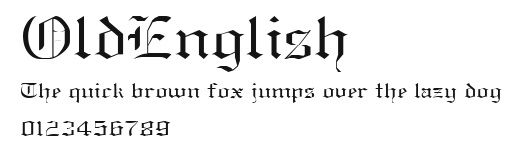 OldEnglish Preview