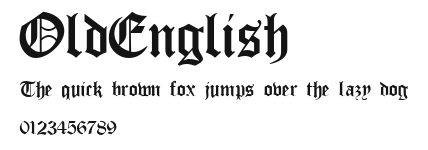 OldEnglish Preview