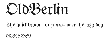 OldBerlin Preview