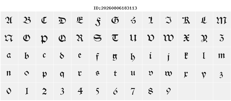 Character Map