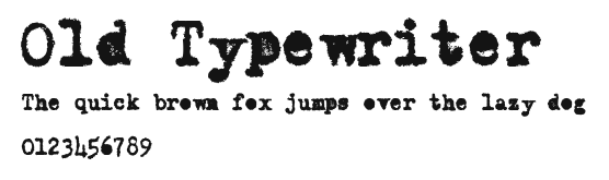 Old Typewriter Preview