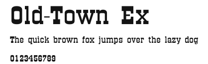 Old-Town Ex Preview