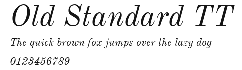 Old Standard TT Preview