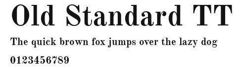 Old Standard TT Preview