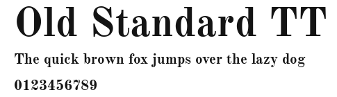 Old Standard TT Preview
