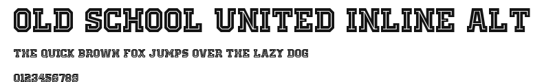 Old School United Inline Alt Preview