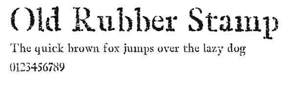Old Rubber Stamp Preview