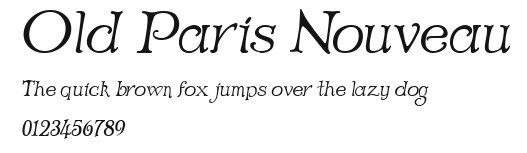Old Paris Nouveau Preview