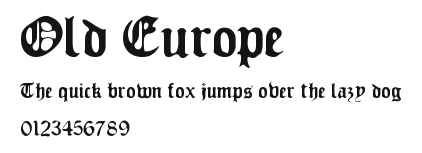 Old Europe Preview