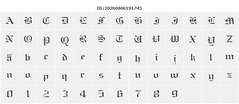 Character Map
