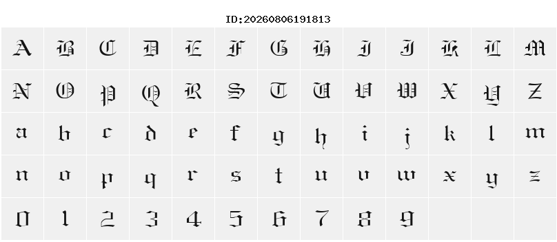 Character Map