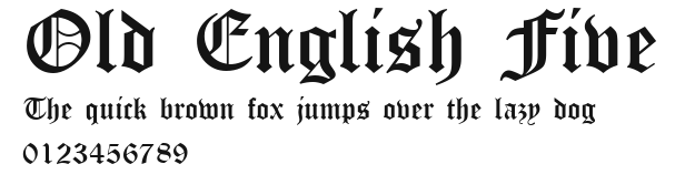 Old English Five Preview