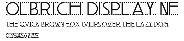 Olbrich Display NF Preview