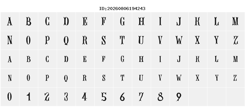 Character Map