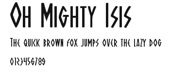 Oh Mighty Isis Preview