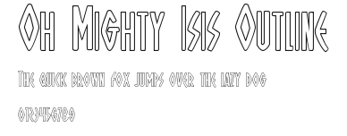 Oh Mighty Isis Outline Preview