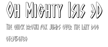 Oh Mighty Isis 3D Preview