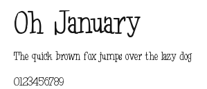Oh January Preview