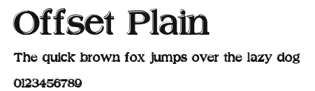 Offset Plain Preview