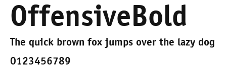 OffensiveBold Preview