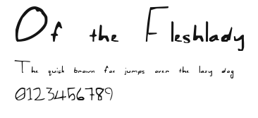 Of the Fleshlady Preview